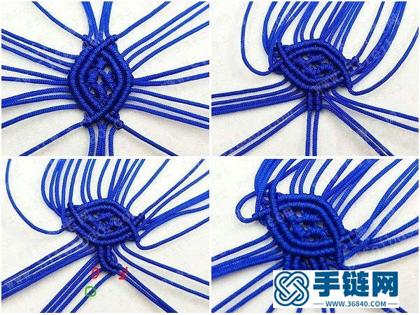 簡單DIY玉線編繩書簽_簡單DIY手編孔雀翎個性書簽 