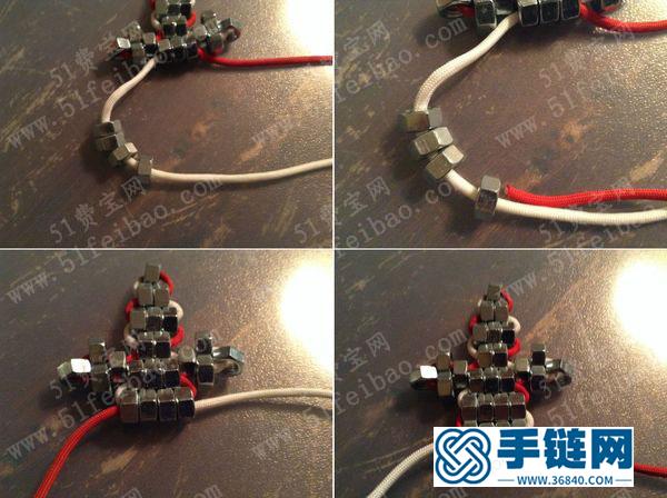 繩編螺母蜥蜴diy圖解制作教程 