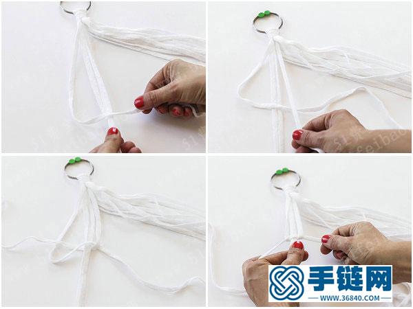 簡單DIY繩編花盆吊籃詳盡圖解教學 