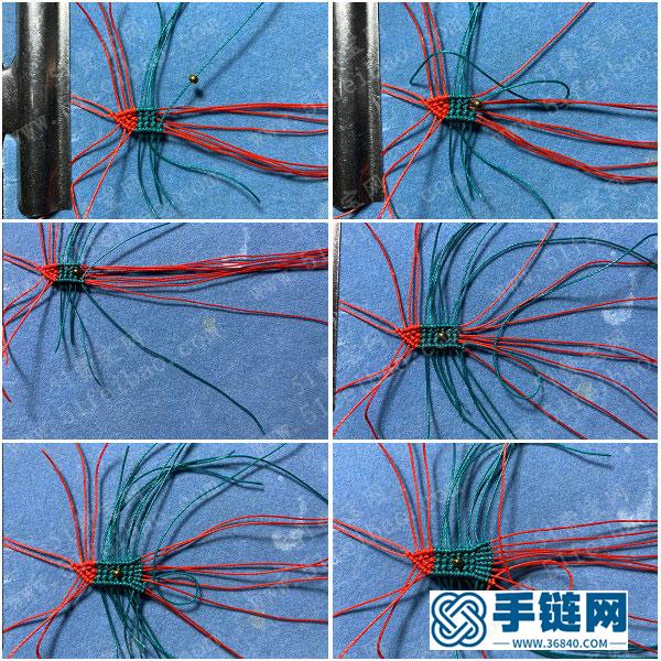 中國結手工編織_簡單DIY小火箭耳環編法圖解 