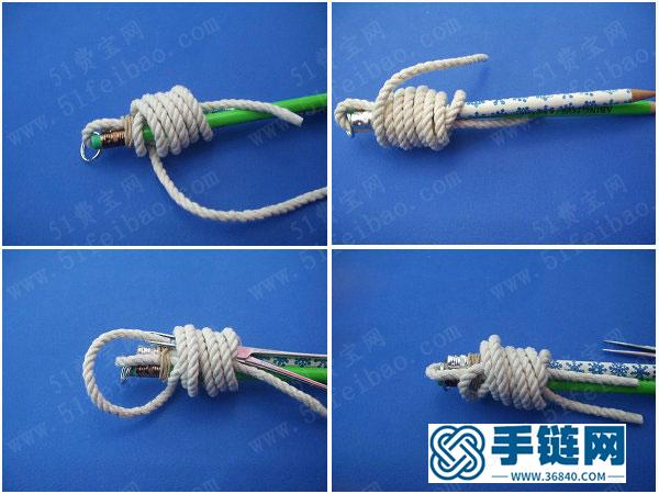 怎么通過手工編織做個鑰匙扣 