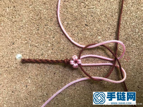 美美的桃花手鏈的編法