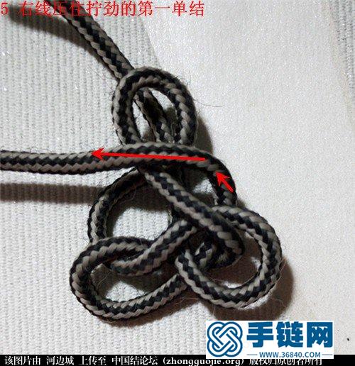 團錦六瓣鎖結主線編法