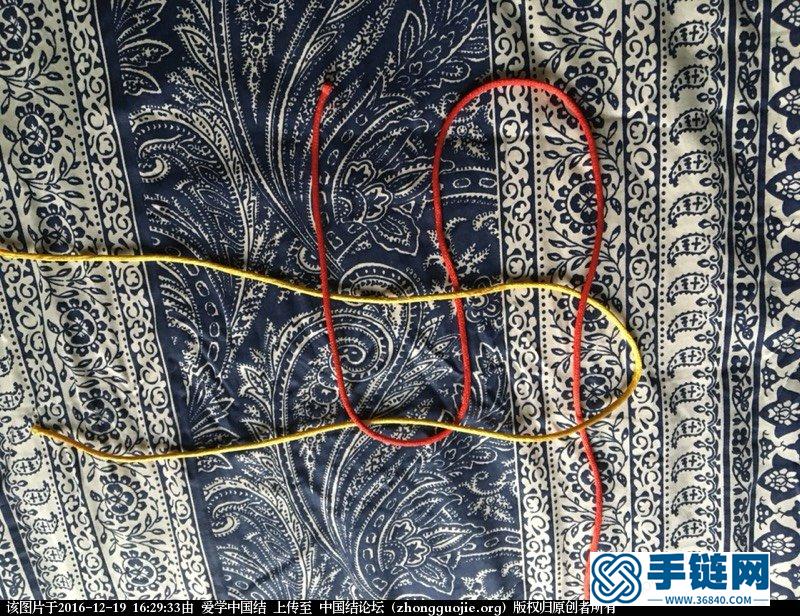 十字結（最簡單的）