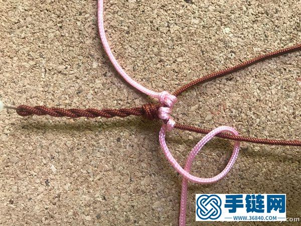 美美的桃花手鏈的編法