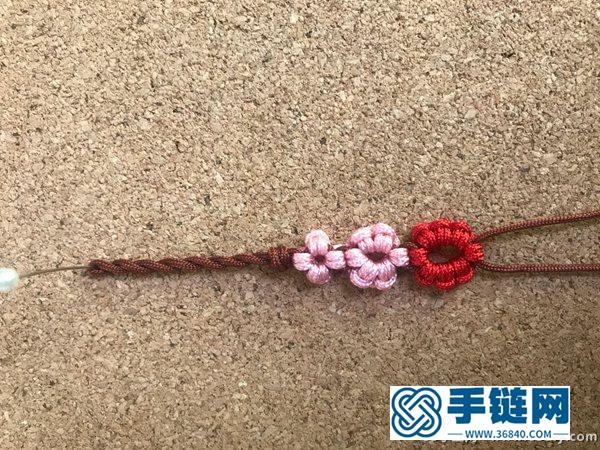 美美的桃花手鏈的編法