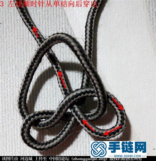 團錦六瓣鎖結主線編法