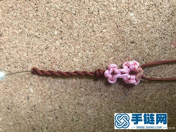 美美的桃花手鏈的編法