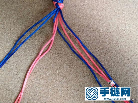 圓形八股辮的編法圖解