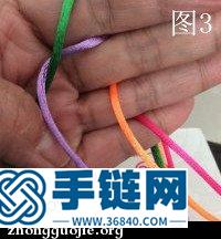 原創十字結的快速編法教程