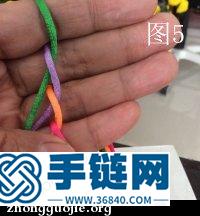 原創十字結的快速編法教程