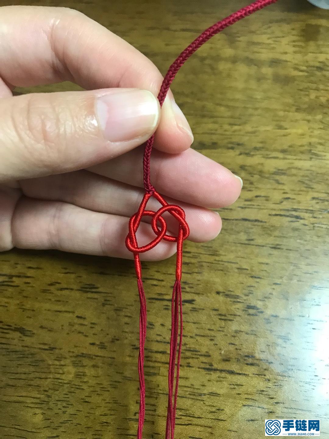曼陀羅結手繩的編法-1