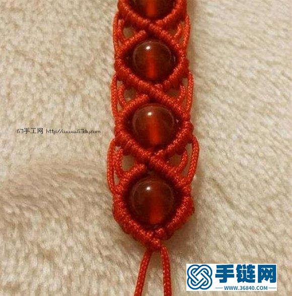 怎樣編織紅繩手鏈 愛心紅繩手鏈的編織方法