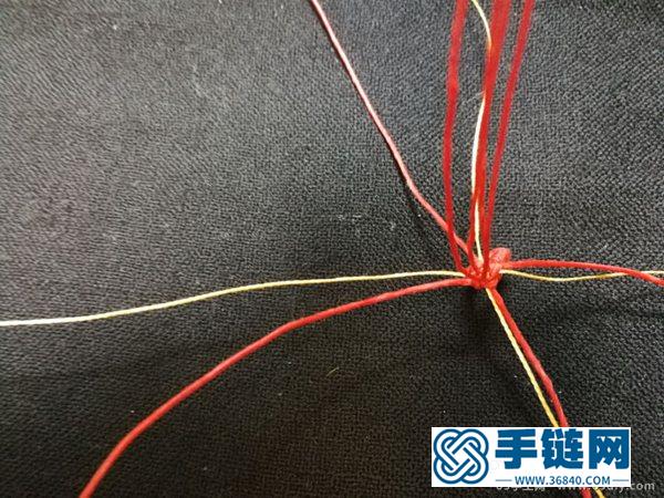 一世情緣手鏈的編法教程