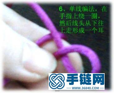 十字結(徒手)