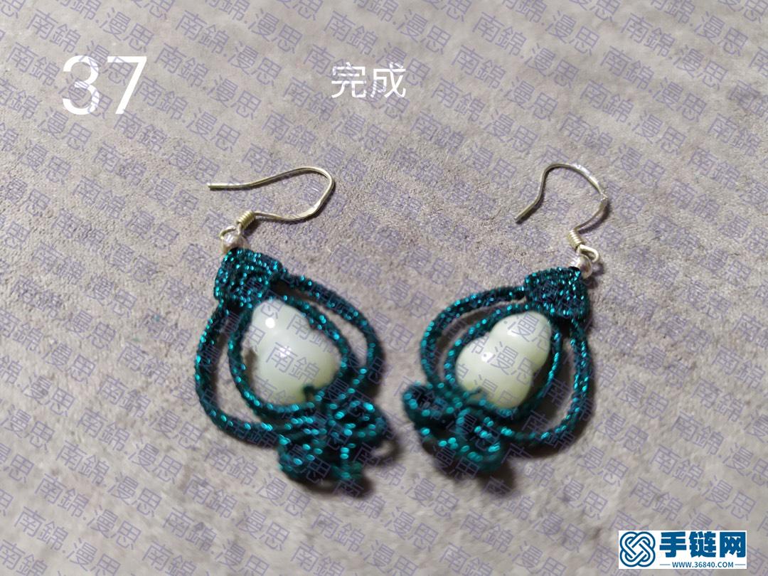 自制古風葫蘆耳墜
