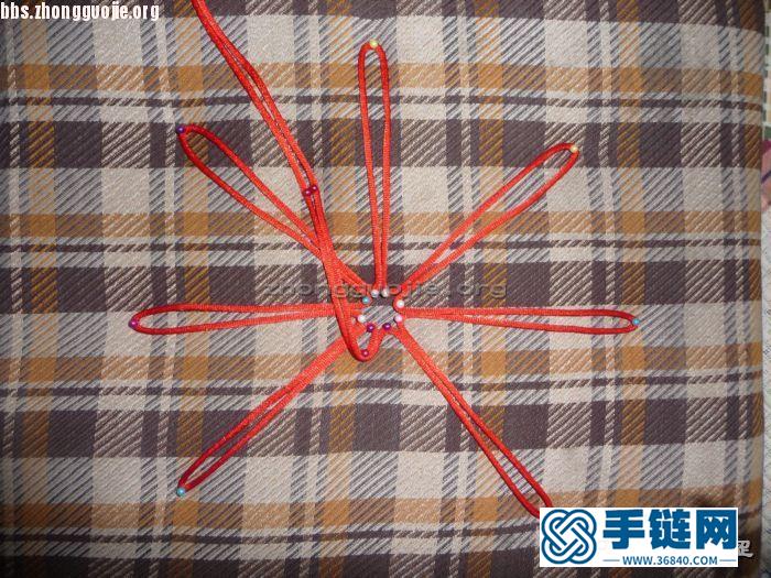 吉祥鎖結(jié)-最近編的順便拍下過程來