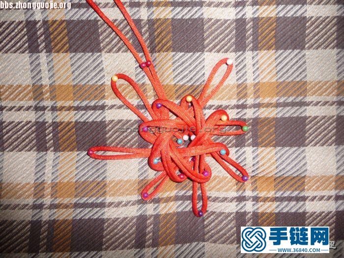 吉祥鎖結(jié)-最近編的順便拍下過程來
