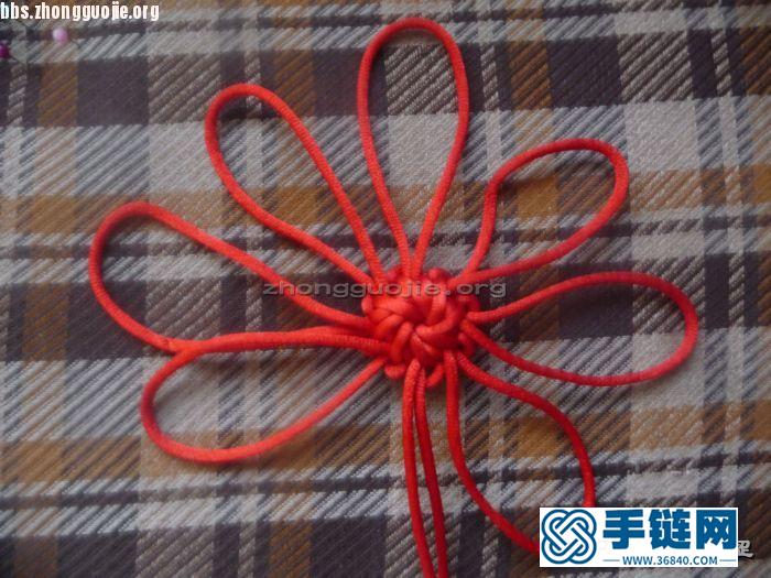 吉祥鎖結(jié)-最近編的順便拍下過程來