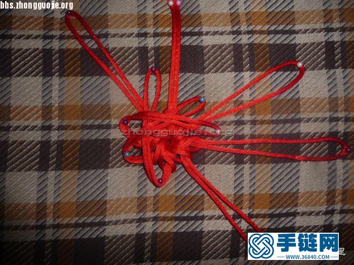 吉祥鎖結(jié)-最近編的順便拍下過程來