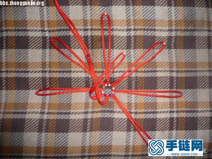 吉祥鎖結(jié)-最近編的順便拍下過程來