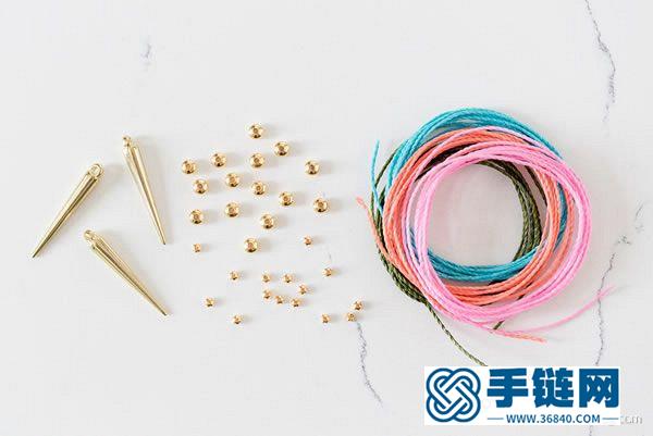 黃金轉(zhuǎn)運(yùn)珠手鏈編法圖解
