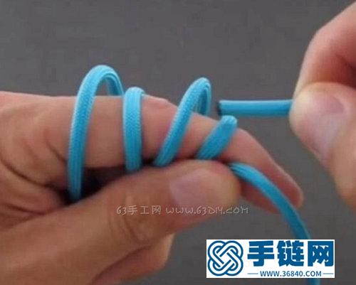 用繩子編小球 裝飾小球繩編手工教程