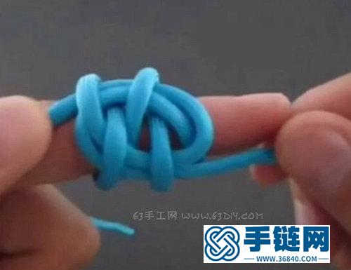 用繩子編小球 裝飾小球繩編手工教程