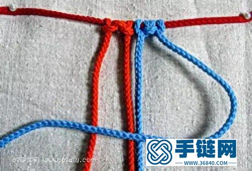 9種四股繩的編法圖解