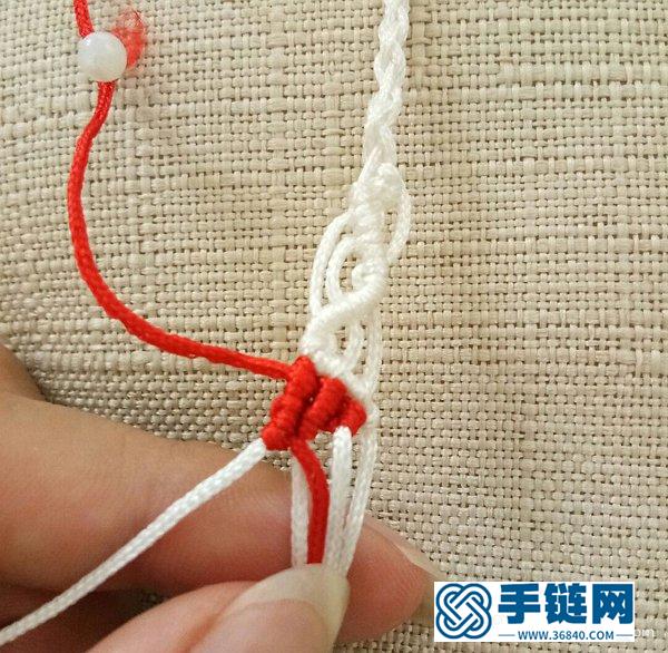 一點紅手鏈的編法教程