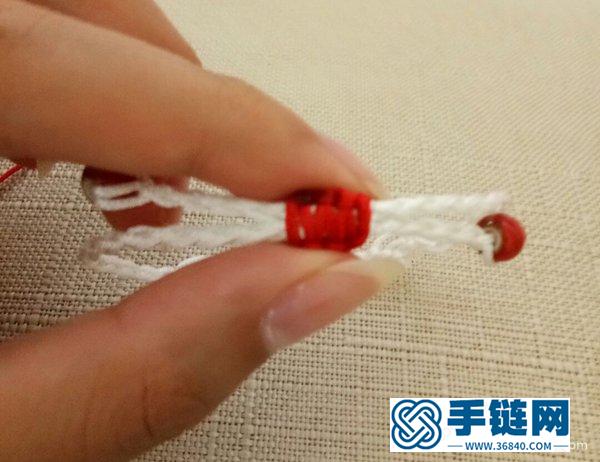 一點紅手鏈的編法教程
