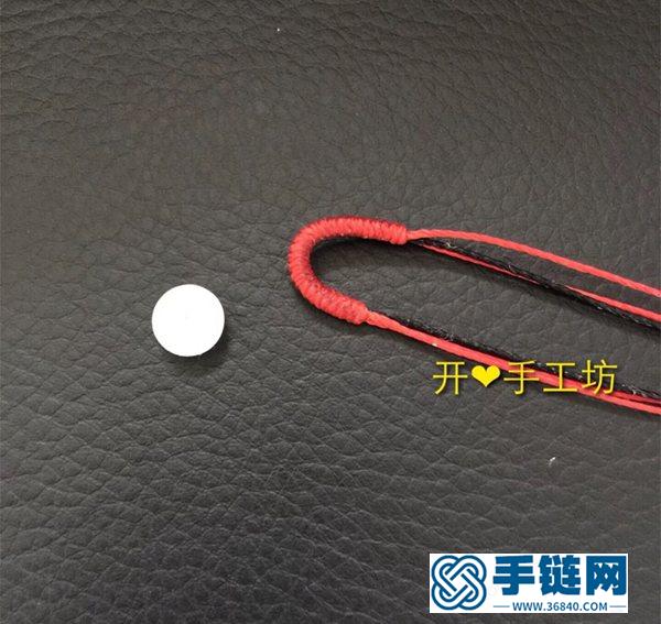 鴻運當頭手鏈的編法