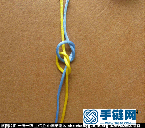基本結：平結.雙聯結.紐扣結制作教程