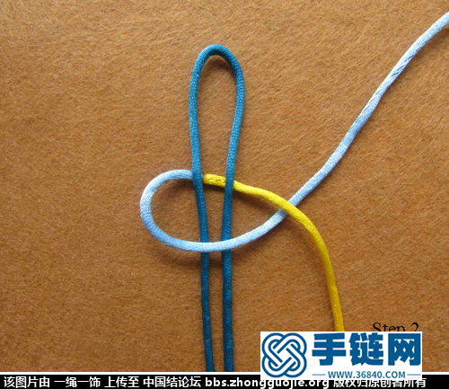 基本結：平結.雙聯結.紐扣結制作教程