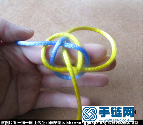 基本結：平結.雙聯結.紐扣結制作教程