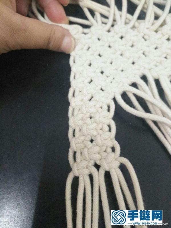 繩編手提包的制作方法