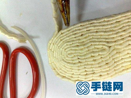 一款手工編織的拖鞋 手工編織拖鞋的方法