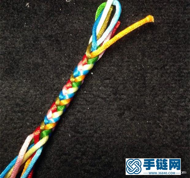 八股辮、八股繩的編法圖解