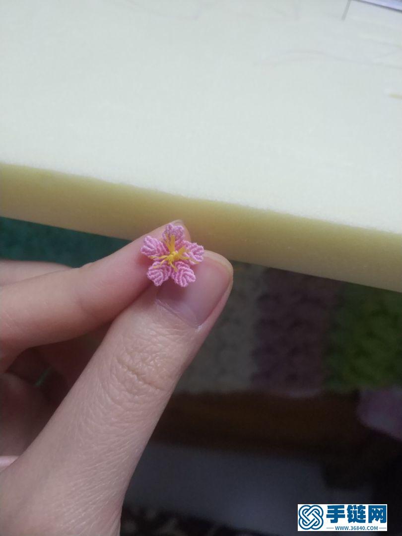 編繩小櫻花的方法