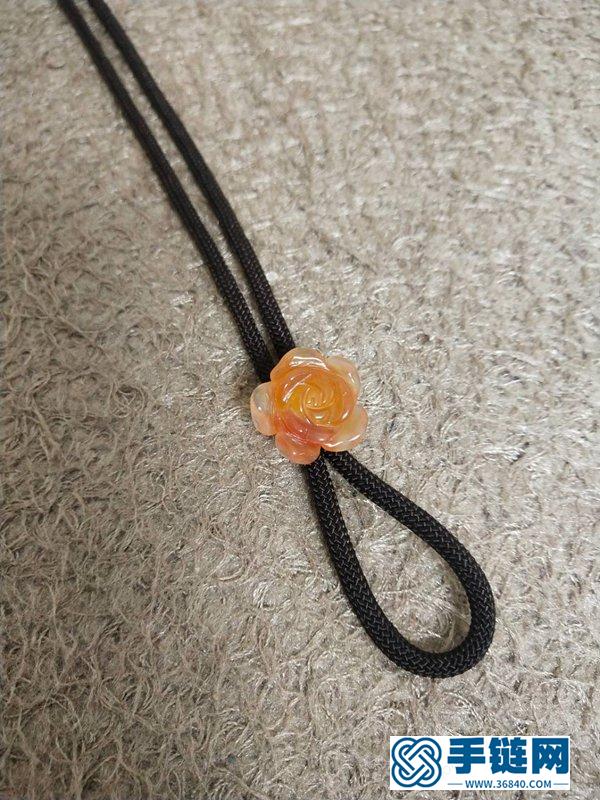 超簡單的編繩毛衣鏈