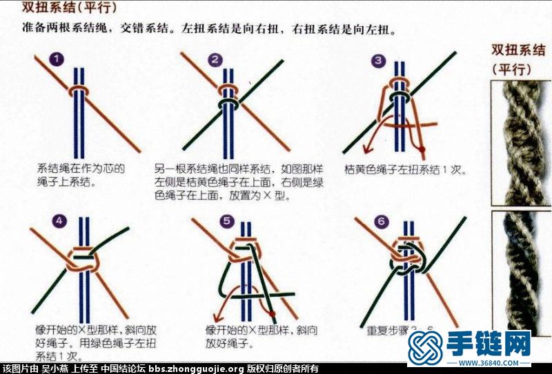 平結(jié)手鏈簡單的變法