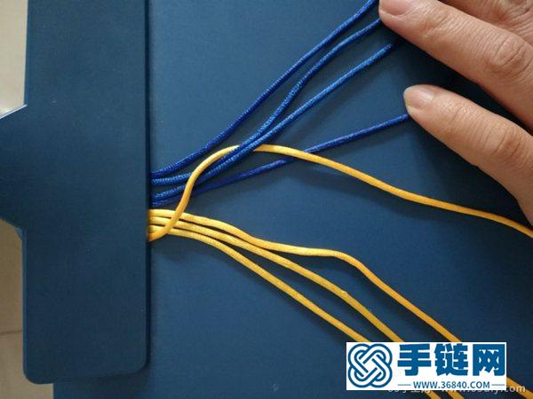 8股圓辮的編法教程