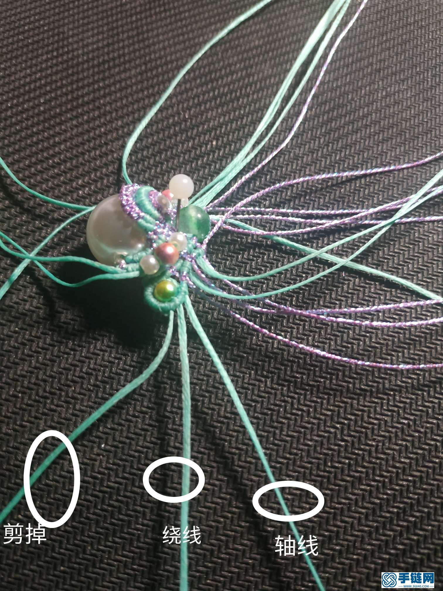 古風花嫁編織