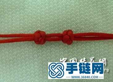 云南風情手鏈的制作方法