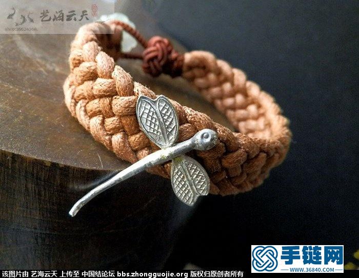 自己徒手編的8股扁繩●附教程