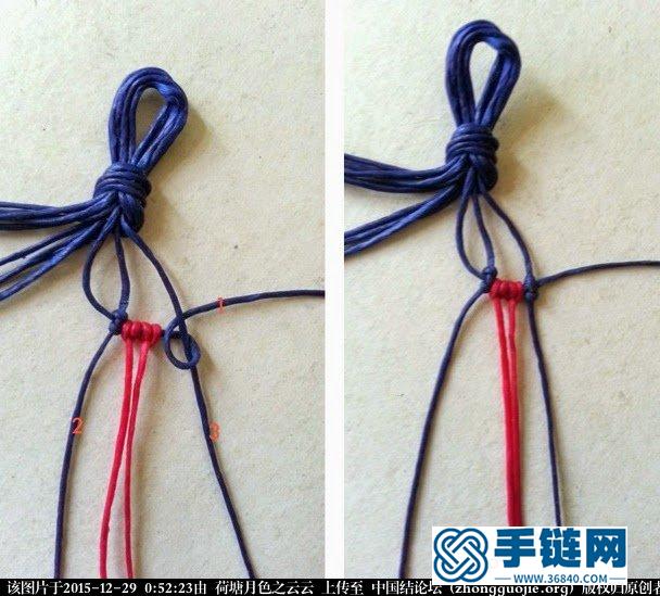 分享：心形手鏈教程