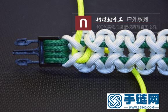 【太陽花】傘繩手鏈編織教程