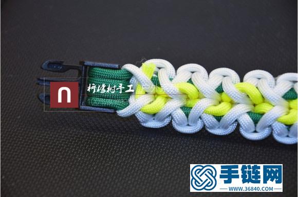 【太陽花】傘繩手鏈編織教程