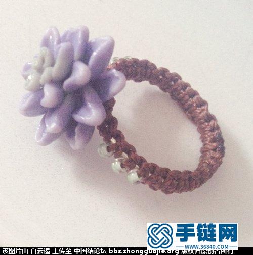 軟陶多肉串珠斜卷結手鏈（附簡易教程）