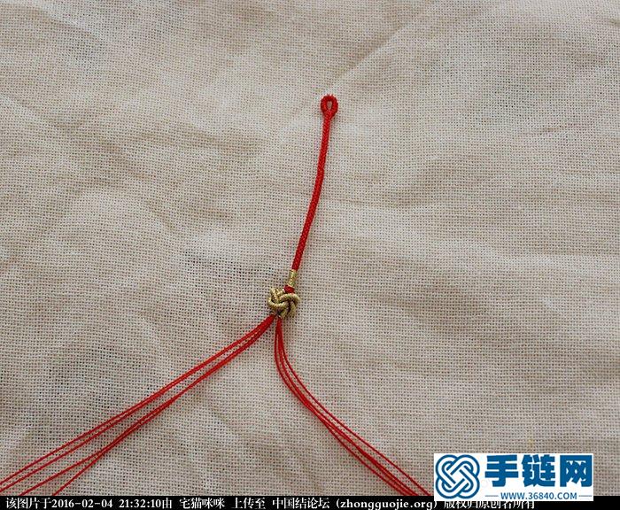 新春到！做個吉祥如意的同心結手鏈吧